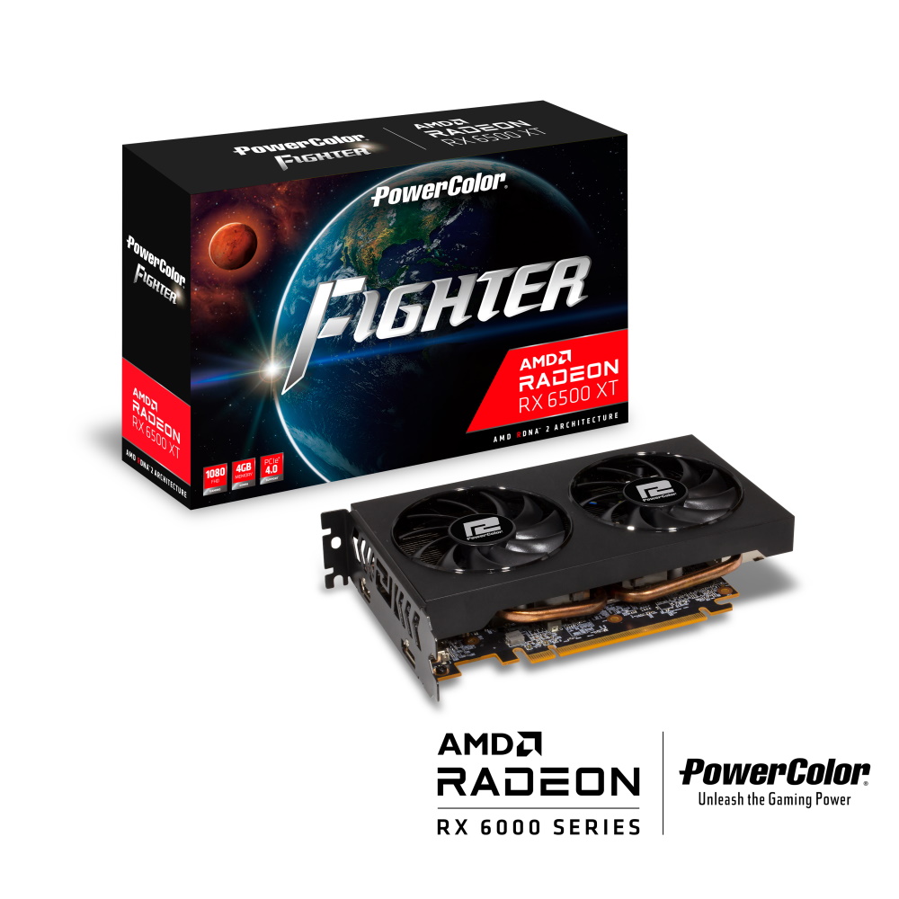 AMD Radeon RX 6500 XT搭載グラフィックカード「Fighter AMD Radeon RX
